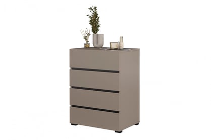 Gramon komód 60 cm fiókos - kasmír / fekete Komod fiokokkal Gramon 60 cm - kasmír / fekete
