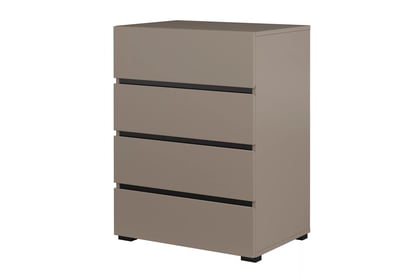 Comodă Gramon 60 cm cu sertare - cașmir / negru