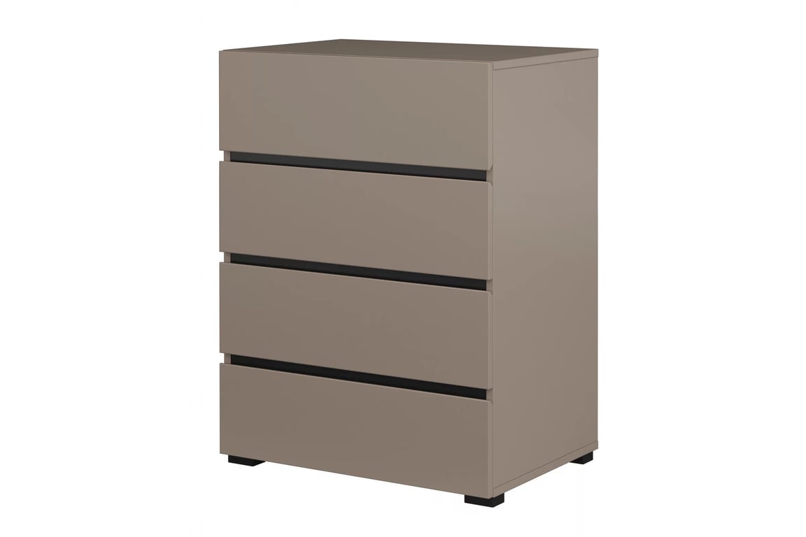 Gramon komód 60 cm fiókos - kasmír / fekete Komod fiokokkal Gramon 60 cm - kasmír / fekete