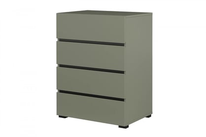 Gramon komód 60 cm fiókos - zöld / fekete