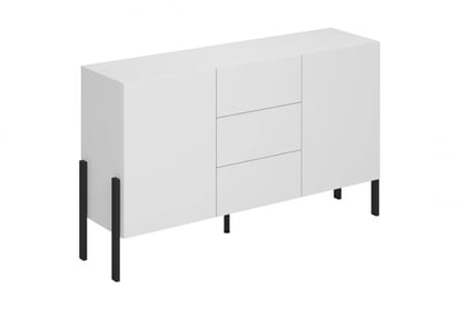 Comodă cu sertare Jukon 154 cm - alb supermat