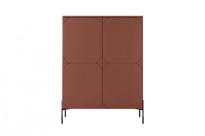 Dulap cu două sertare Sonatia 120 - burgundy dulap Sonatia 120 cm cu două uși z dwoma ukrytymi sertare - burgundy