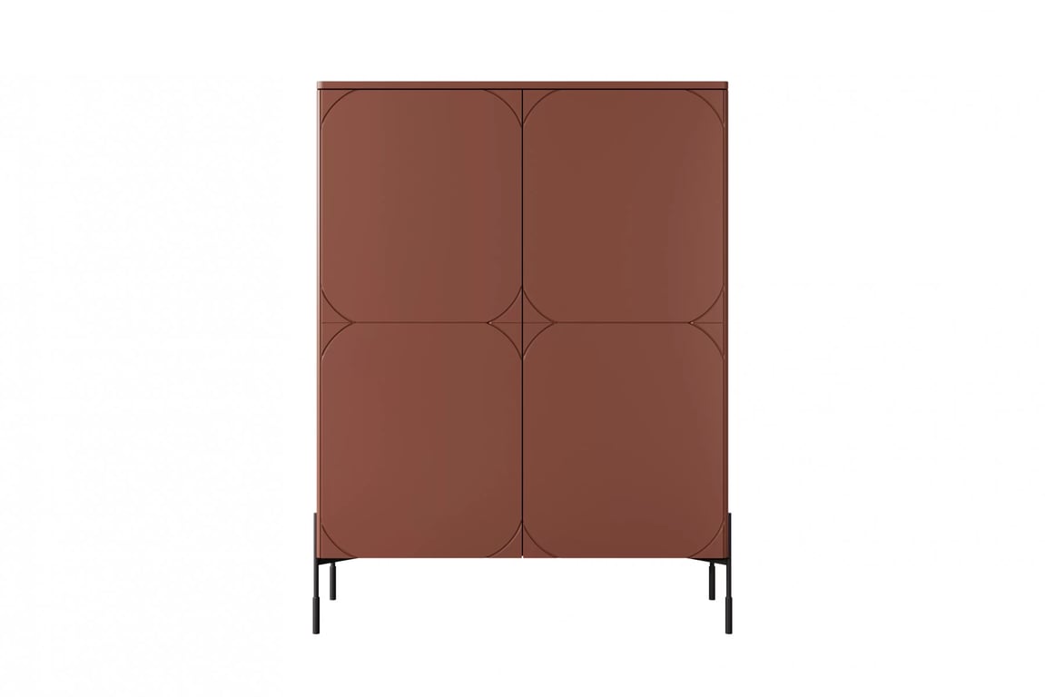 Dulap cu două sertare Sonatia 120 - burgundy dulap Sonatia 120 cm cu două uși z dwoma ukrytymi sertare - burgundy