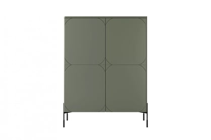 Dulap cu două sertare Sonatia 120 - Olive dulap Sonatia 120 cm cu două uși z dwoma ukrytymi sertare - olive