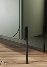Dulap cu două sertare Sonatia 120 - Olive dulap Sonatia 120 cm cu două uși z dwoma ukrytymi sertare - olive
