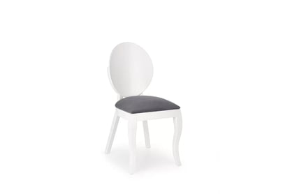 Scaune Verdi sufragerie - alb-gri