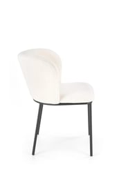 Scaun tapițat K518 - crem/ negru Židle čalouněné k518 - Krémový