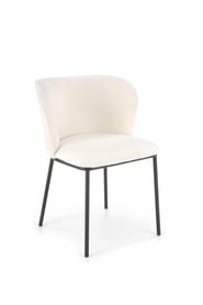 Scaun tapițat K518 - crem/ negru Židle čalouněné k518 - Krémový