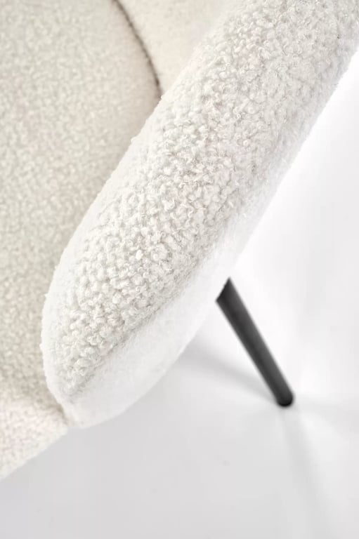 Scaun tapițat K518 - crem/ negru Židle čalouněné k518 - Krémový