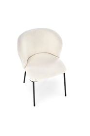 Scaun tapițat K518 - crem/ negru Židle čalouněné k518 - Krémový