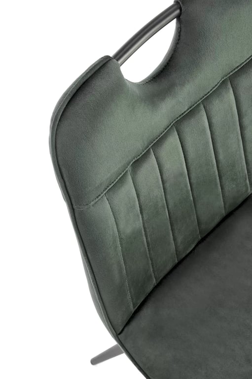 Scaun tapițat K521 - verde închis Židle čalouněné k521 - tmavý Zelený