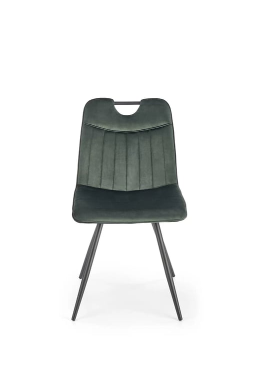 Scaun tapițat K521 - verde închis Židle čalouněné k521 - tmavý Zelený