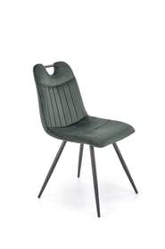 Scaun tapițat K521 - verde închis Židle čalouněné k521 - tmavý Zelený