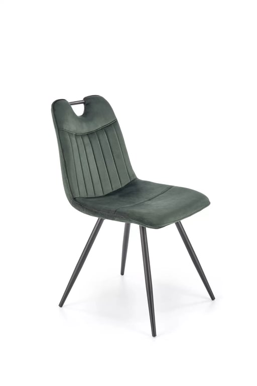 Scaun tapițat K521 - verde închis Židle čalouněné k521 - tmavý Zelený