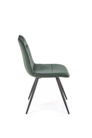 Scaun tapițat K521 - verde închis Židle čalouněné k521 - tmavý Zelený