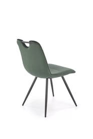Scaun tapițat K521 - verde închis Židle čalouněné k521 - tmavý Zelený