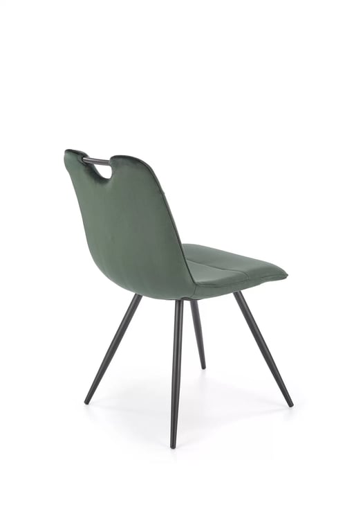 Scaun tapițat K521 - verde închis Židle čalouněné k521 - tmavý Zelený