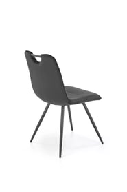 Scaun tapițat K521 - negru Židle čalouněné k521 - negru