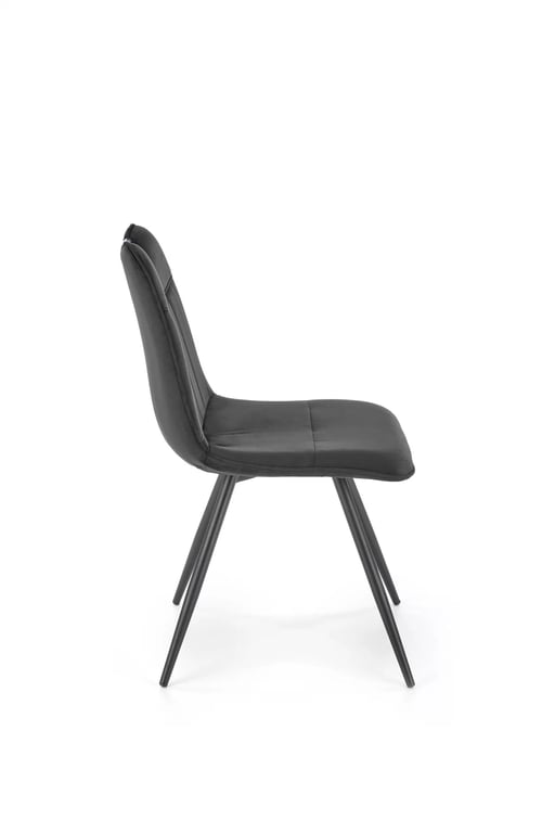 Scaun tapițat K521 - negru Židle čalouněné k521 - negru