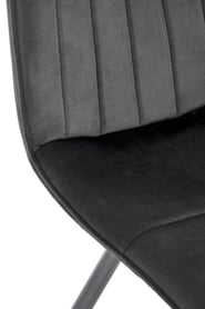 Scaun tapițat K521 - negru Židle čalouněné k521 - negru