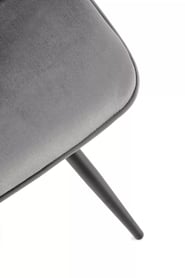 Scaun tapițat K521 - gri Židle čalouněné k521 - Popelový