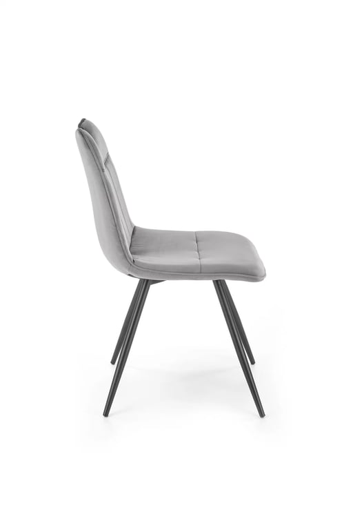 Scaun tapițat K521 - gri Židle čalouněné k521 - Popelový