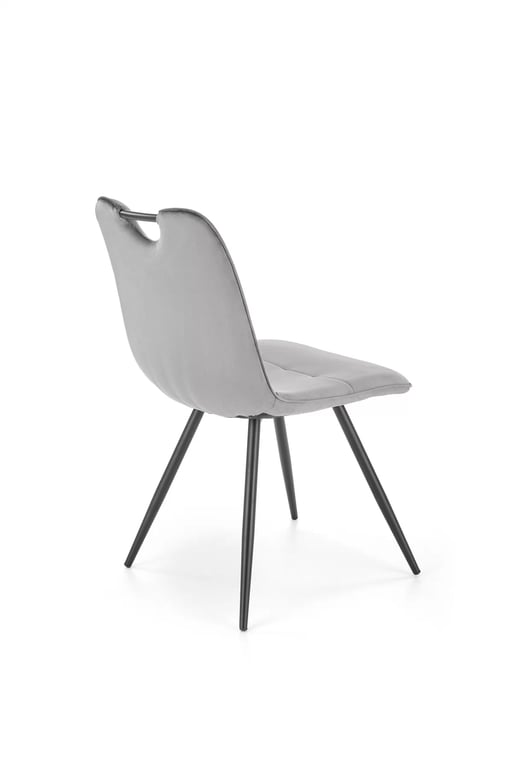 Scaun tapițat K521 - gri Židle čalouněné k521 - Popelový