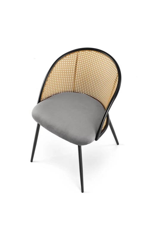 Scaun K508 Gri Židle s čalouněným sedákem k508 - Popelový