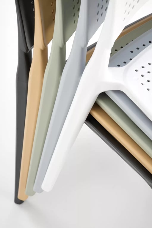 Scaun din plastic K514 - alb Židle z tworzywa k514 - Alb