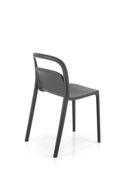 Scaune din plastic K490 Negru Židle z tworzywa sztucznego k490 - negru