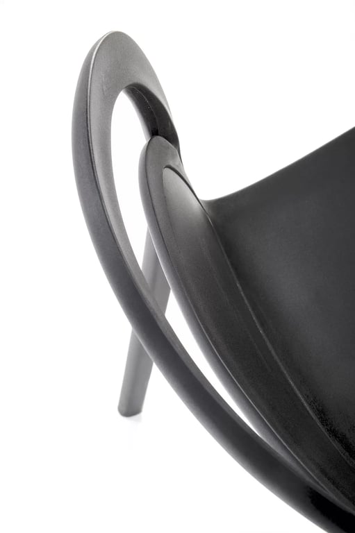 Scaune din plastic K490 Negru Židle z tworzywa sztucznego k490 - negru