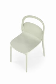 Scaune din plastic K490 Verde Židle z tworzywa sztucznego k490 - Zelený