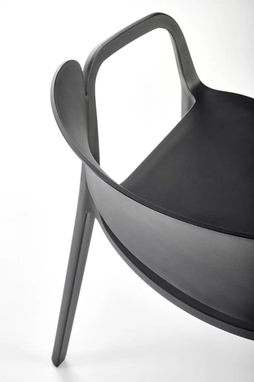 Scaune din plastic K491 Negru Židle z tworzywa sztucznego k491 - negru