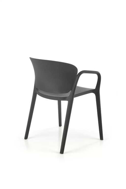 Scaune din plastic K491 Negru Židle z tworzywa sztucznego k491 - negru