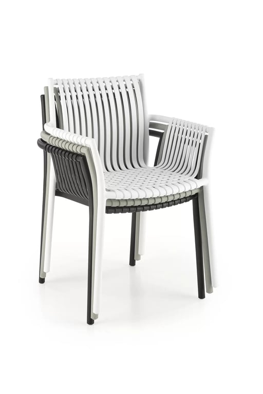 Scaun plastic K492 - alb Židle z tworzywa sztucznego k492 - Alb