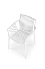 Scaun plastic K492 - alb Židle z tworzywa sztucznego k492 - Alb