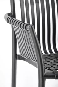 Scaun plastic K492 - negru Židle z tworzywa sztucznego k492 - negru