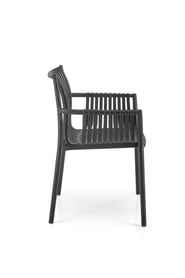 Scaun plastic K492 - negru Židle z tworzywa sztucznego k492 - negru