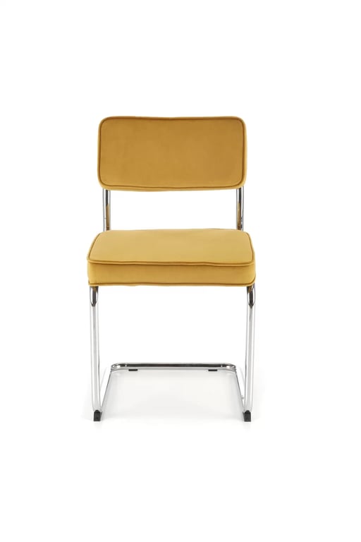 K510 szék mustársárga krzeszlo ocelové k510 - hořčice