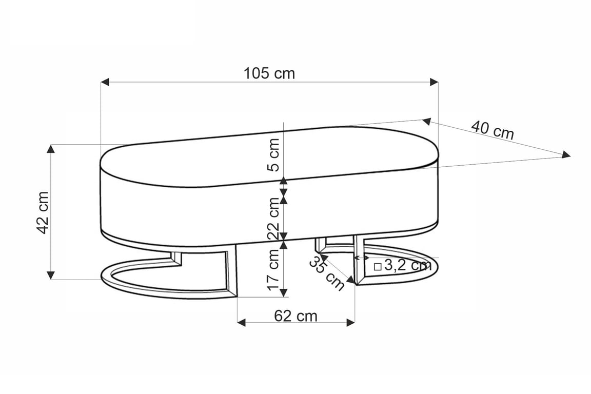Bancă tapițată Harmony 105 cm cu spațiu de depozitare - pepită alb-negru / cadru auriu Lawka Tapițată Talmo 105 cm cu spațiu de depozitare - negru / bialy / auriu