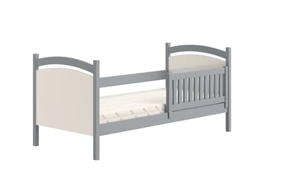 Amely gyerekágy, szárazon törölhető rajztáblával - szürke / 80x180 Lozko dzieciece Amely  80x180 z tablica suchoscieralna - szürke 