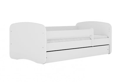 Pat copii Bonzo 70x140 cm cu sertar - alb