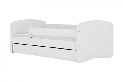 Pat copii Bonzo 70x140 cu sertar - alb / design zână Lozko dzieciece Bonzo 70x140 cm z szuflada - bialy / wrozka