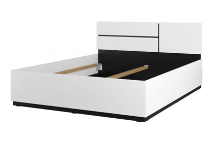 Pat Cross 160x200 - alb / negru