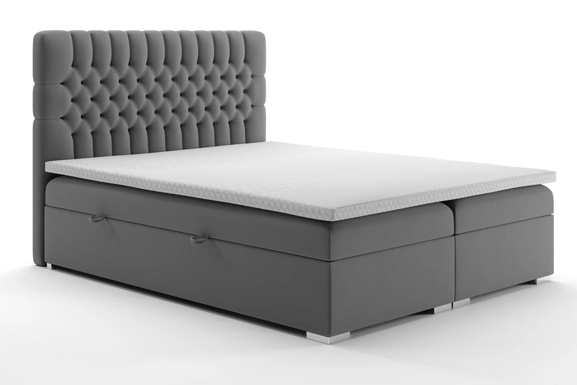 Boxspring posteľ s úložným priestorom Gaja 140x200 moderné Posteľ do  spálne  