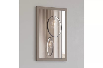 Gramon tükör 40 cm - kasmír / fekete Lustro Gramon 40 cm - kasmír / fekete