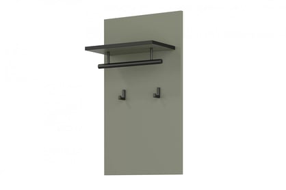 Gramon fali fogas 40 cm - zöld / fekete
