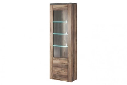 Obývacia stena do obývačky Larona 10 - Satin nussbaum/touchwood Obývacia stena do obývacej izby Larona 10 - satin nussbaum / touchwood