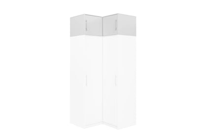 Extensie dulap colț Bali 109 cm - alb Atașament do dulap naroznej Lutori 109 cm - biala