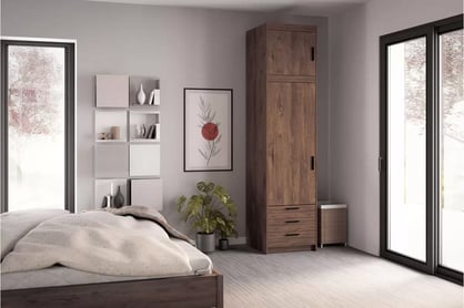 Supliment dulap Luiza 1D 60 cm - stejar lefkas Atașament do szafy Lena 1D - 60 cm - stejar lefkas